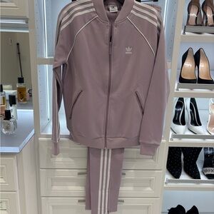 Adidas Women's Mauve sweat suit